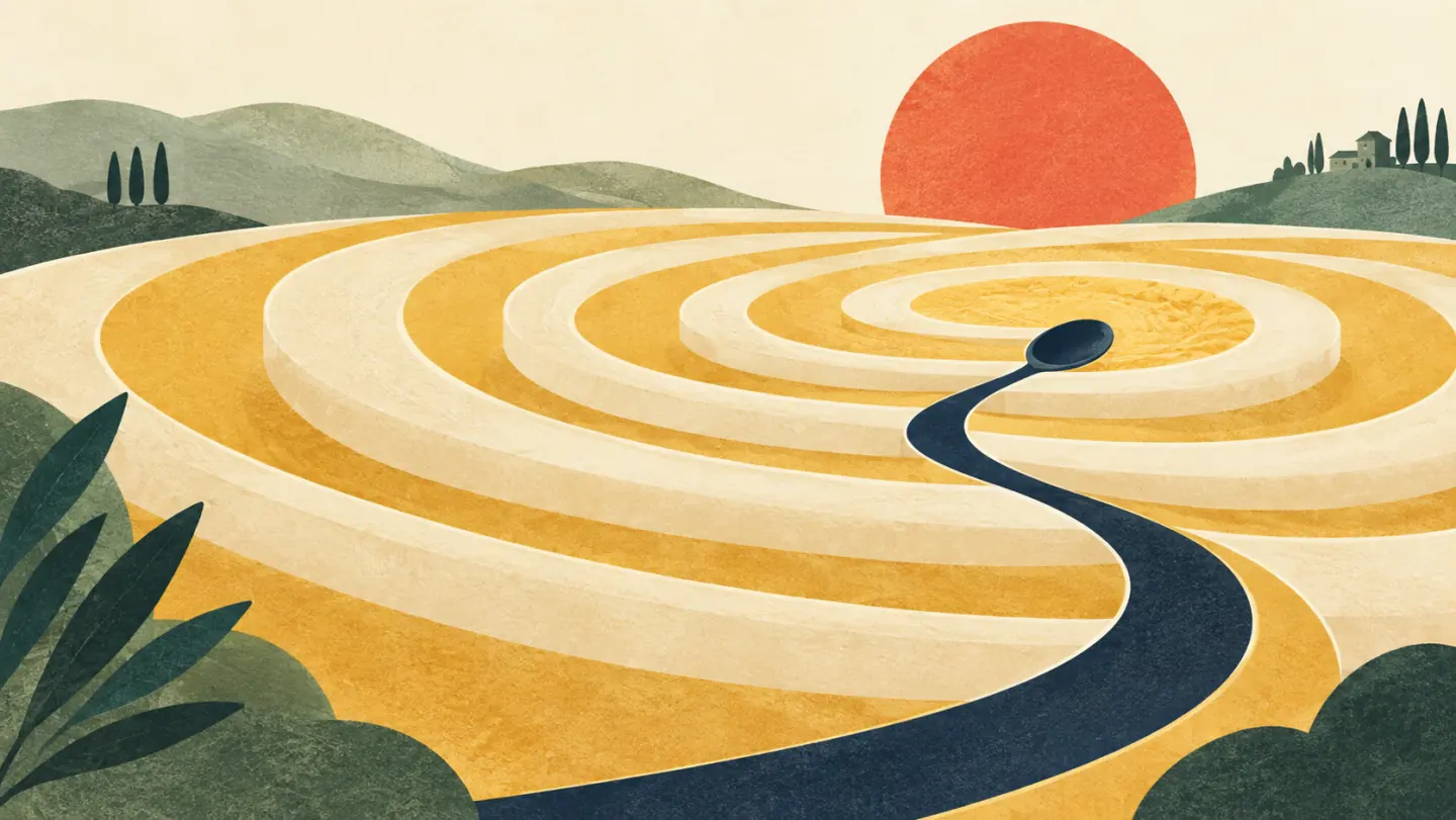Illustrazione Foodlearn per corso di cucina tradizionale