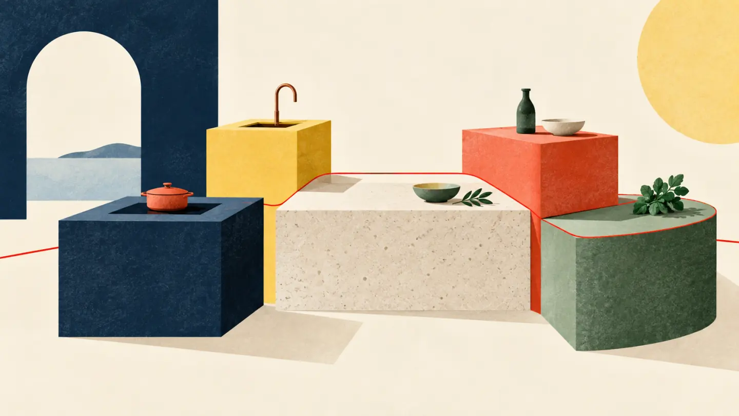 Illustrazione Foodlearn per corso di cucina internazionale