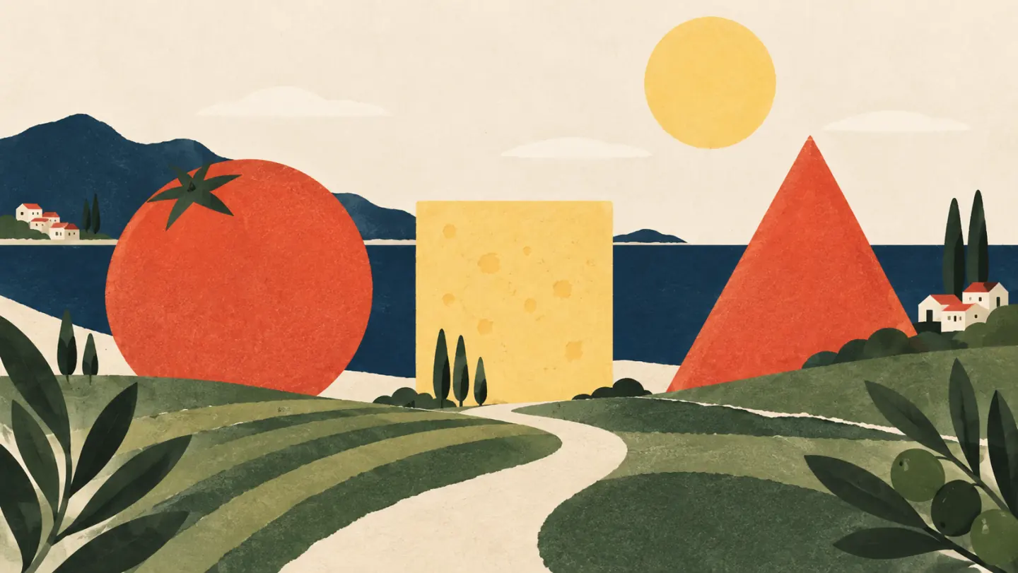 Illustrazione Foodlearn per corso di cucina tradizionale