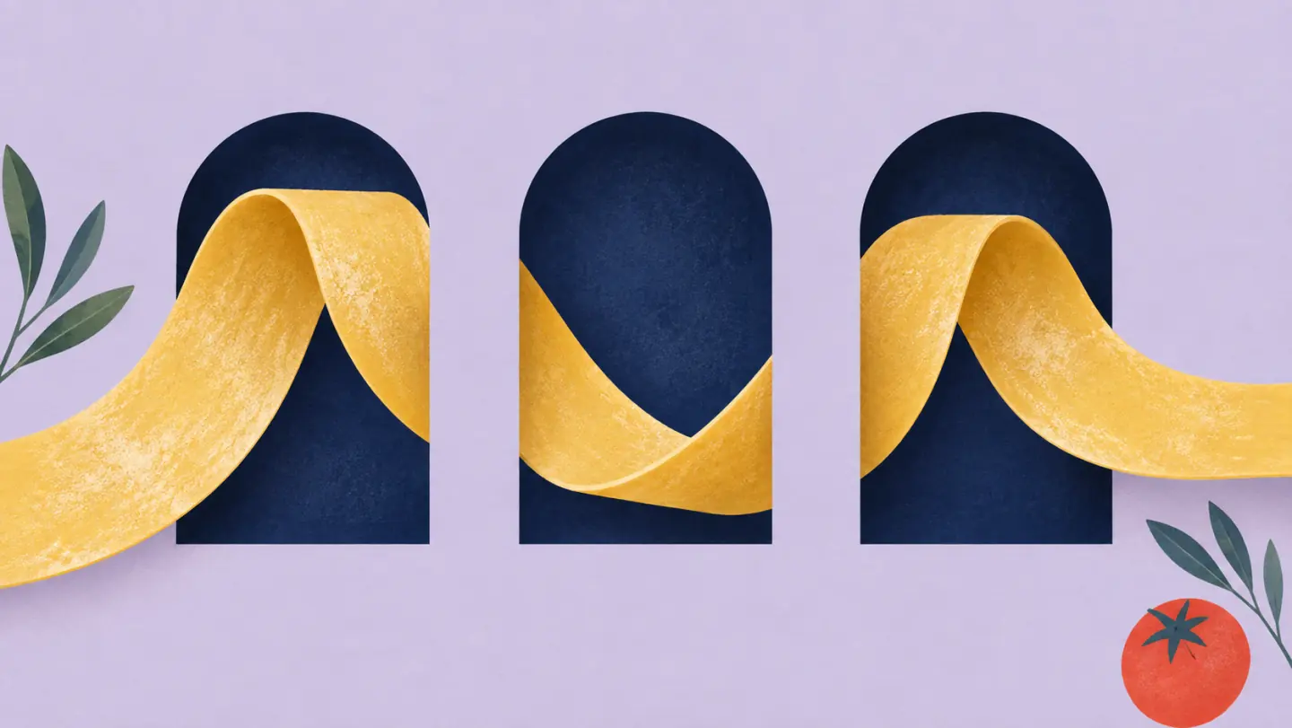 Illustrazione Foodlearn per corso di pasta fresca