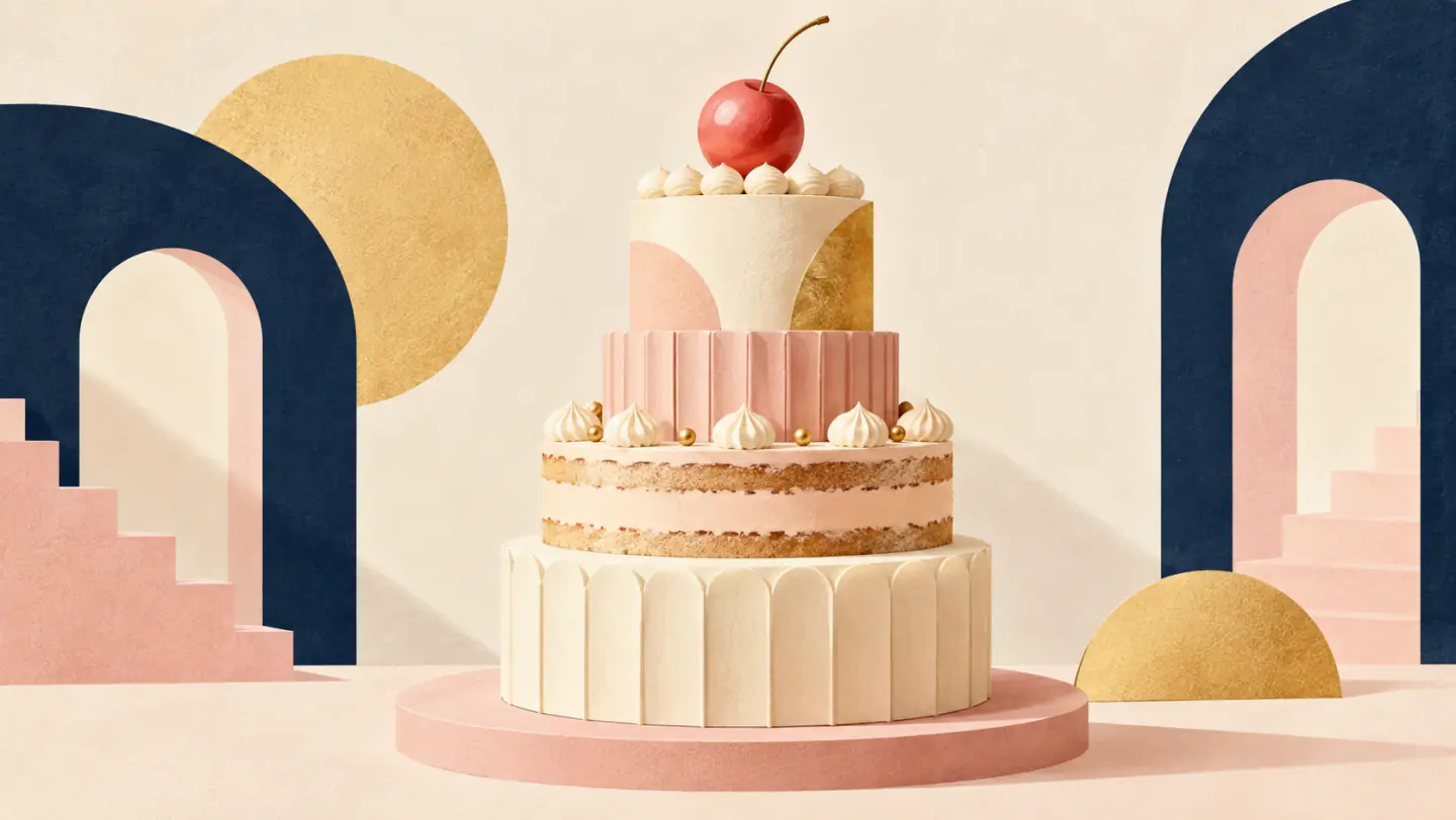Illustrazione Foodlearn per corso di pasticceria
