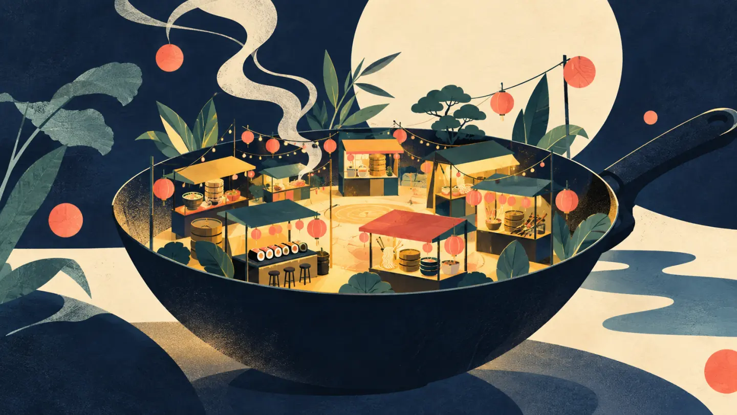 Immagine illustrativa Foodlearn per cucina asiatica e street food