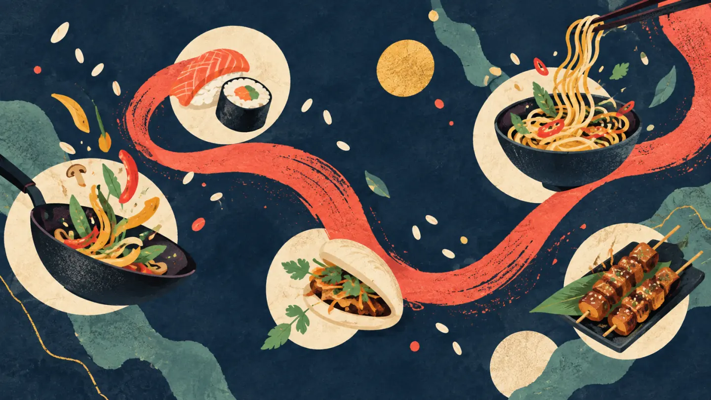 Immagine illustrativa Foodlearn per cucina asiatica e street food