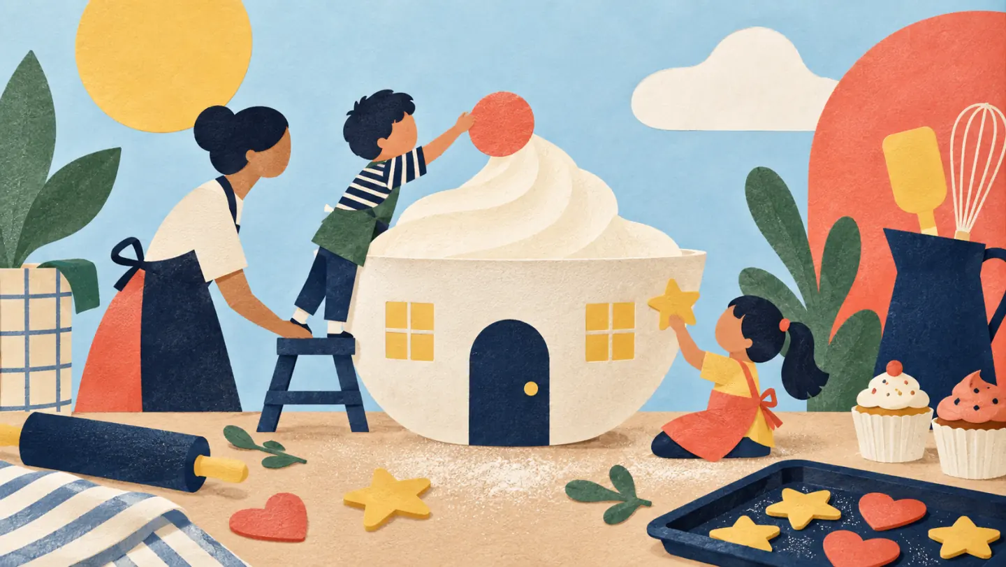 Immagine illustrativa Foodlearn per cucina per famiglie e bambini