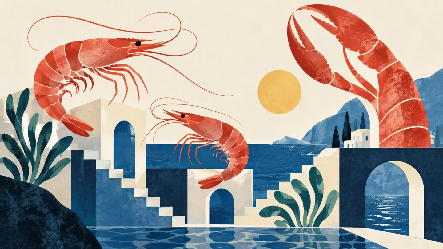 Immagine illustrativa Foodlearn per molluschi e crostacei